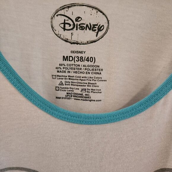 Disney Rainbow Swirl Tank Top Size Medium - Picture 3 of 3